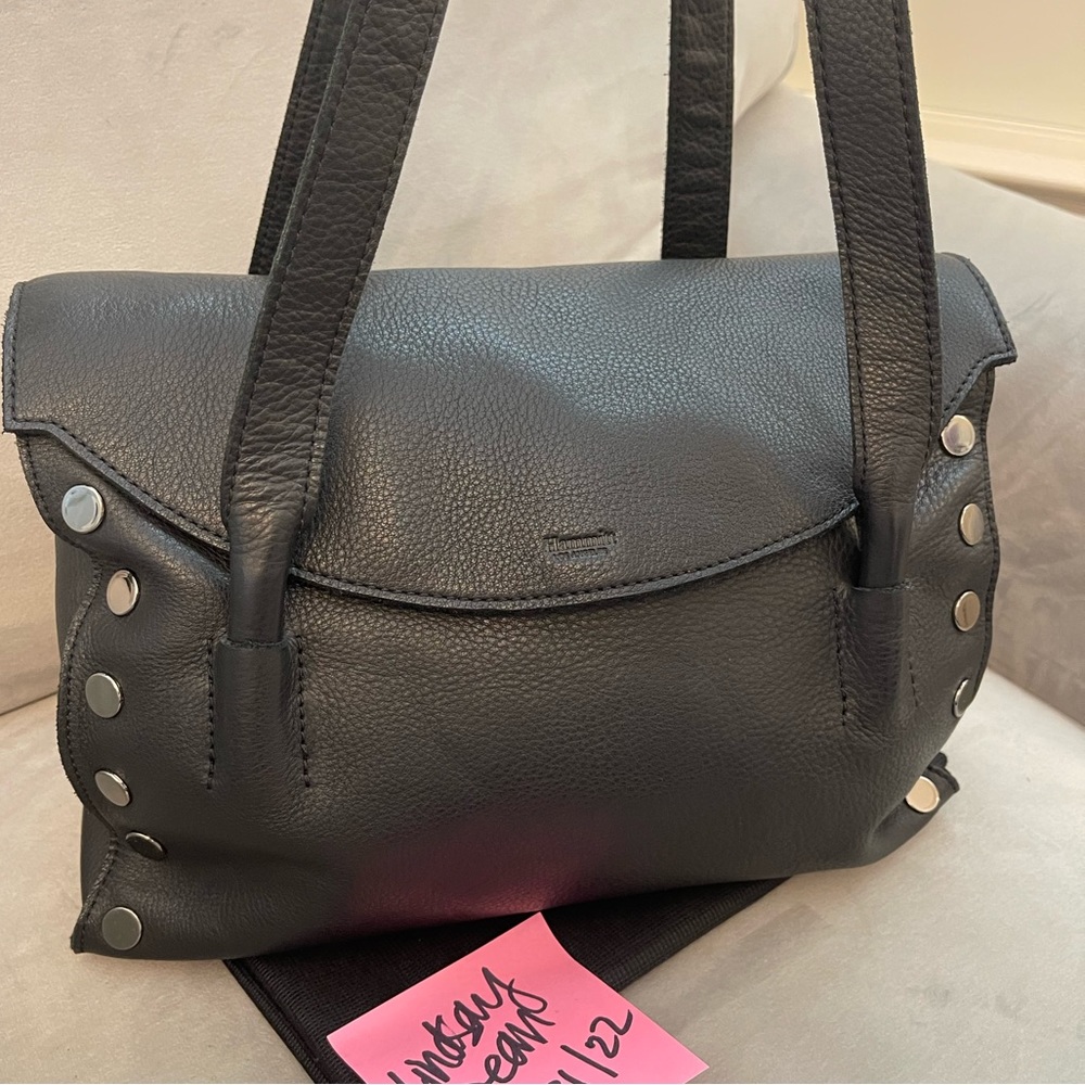 HAMMITT SHAWN MEDIUM BLACK & GUNMETAL